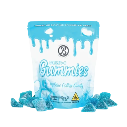 BLAUE ZUCKERWATTE