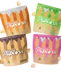 Aufgegossenes Popcorn – Sortenpackung